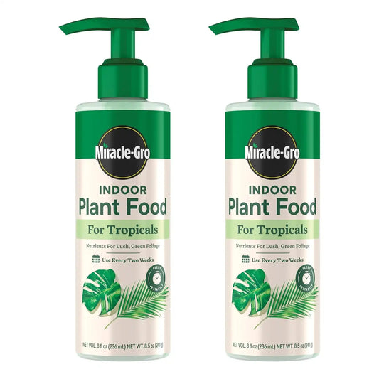 Miracle-Gro Indoor Plant Food for Tropicals, 8 fl. oz. (2-Pack)