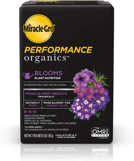 Miracle-Gro Performance Organics Blooms Plant Nutrition, 1 lb.
