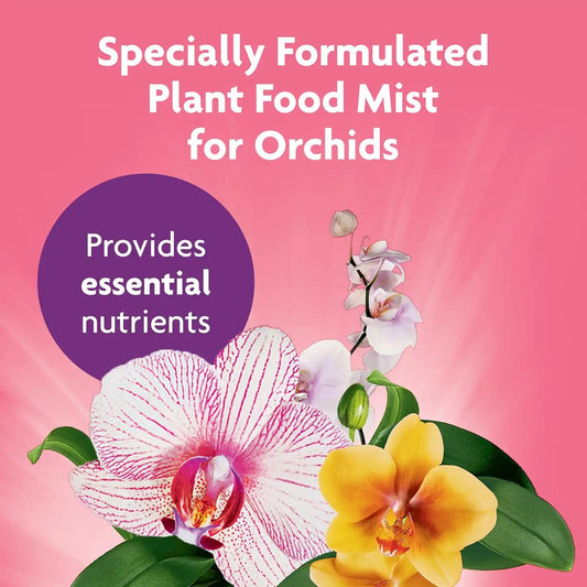 Miracle-Gro Ready-to-Use Orchid Plant Food Mist - Fertilizer Mist for Indoor Blooming Orchids - 8 fl. oz. (2 Pack)