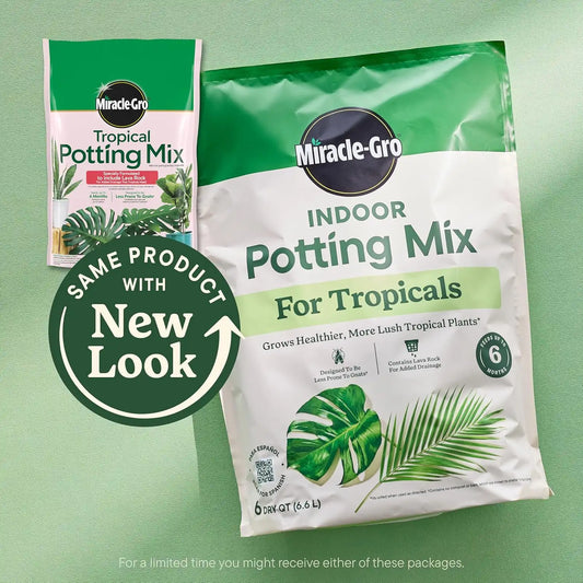 Miracle-Gro Tropical Potting Mix, 6 qt. (2-Pack)
